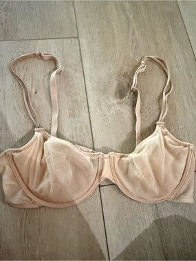Cosabella Sheer Beige Underwire Bra